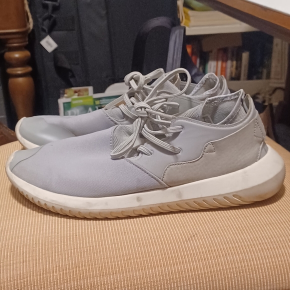 Womens Adidas Viral Tubular Entrap Sneaker - Grey - Picture 11 of 13